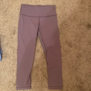 Purple leggings